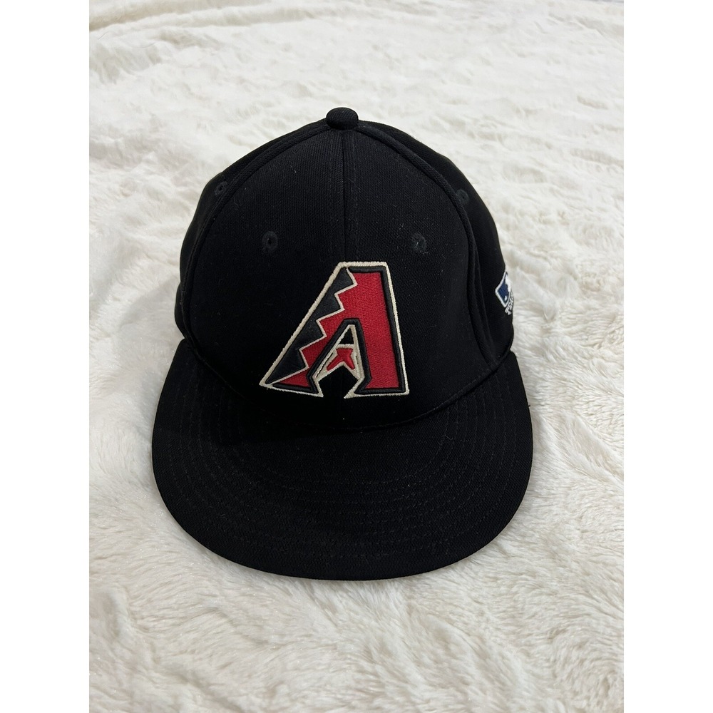 Arizona Diamondbacks MLB Black Fitted Baseball‎ Cap Team MLB Official by OC S M